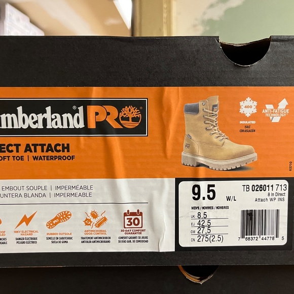 Timberland Pro Direct Attach 8" - Picture 3 of 4